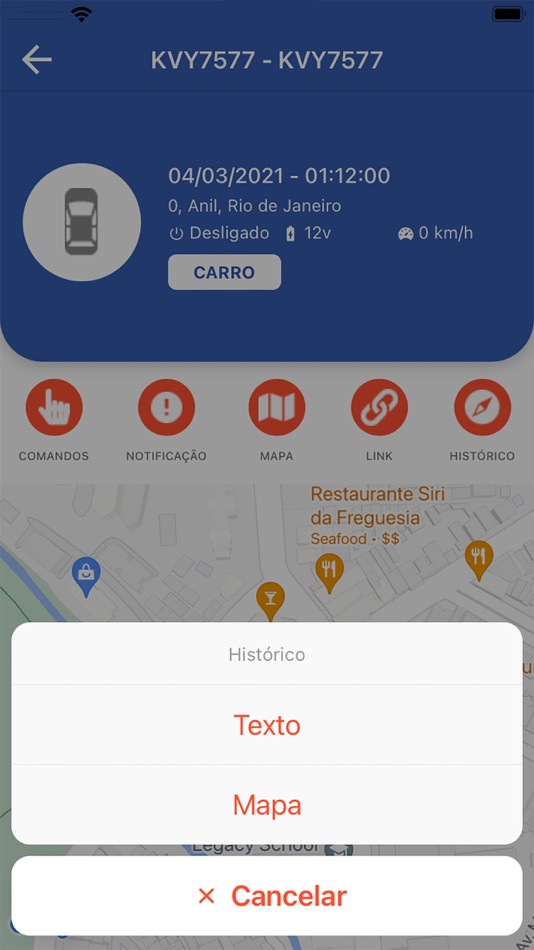 #5. Rastreei (iOS) Podle: Erick Costa