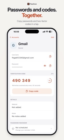 Password Manager - PassCove Screenshot 2 of 7