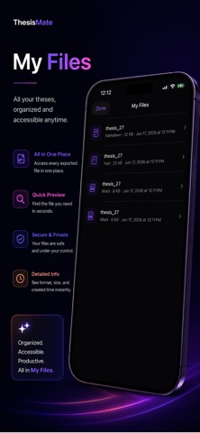 ThesisMate: Research Assistant Screenshot 7 of 10