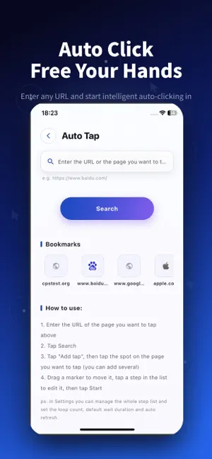LightTap Clicker - Automation screenshot 1