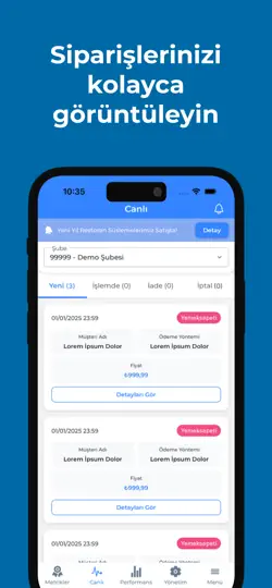MyDominos iPhone Ekran Görüntüsü 3