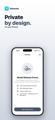 Releasely: Model Release Screenshot 3 of 3