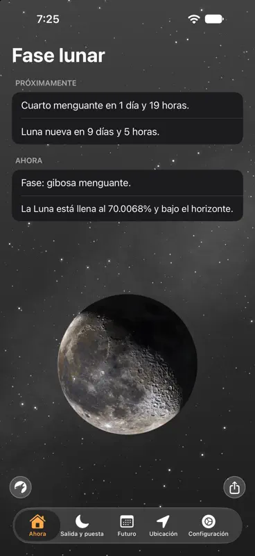 Fase de la luna screenshot 1 of 7
