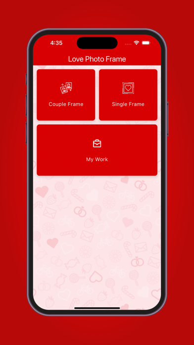 Love Frames Photo Editor Screenshot