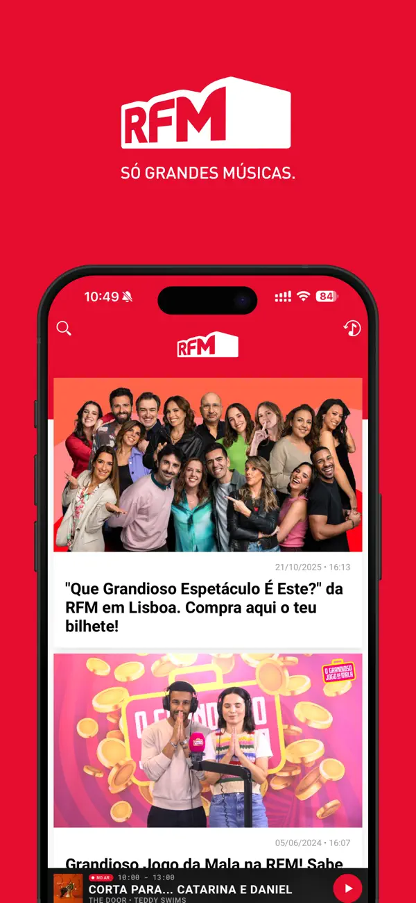 Screenshot #1 pour RFM: só grandes músicas