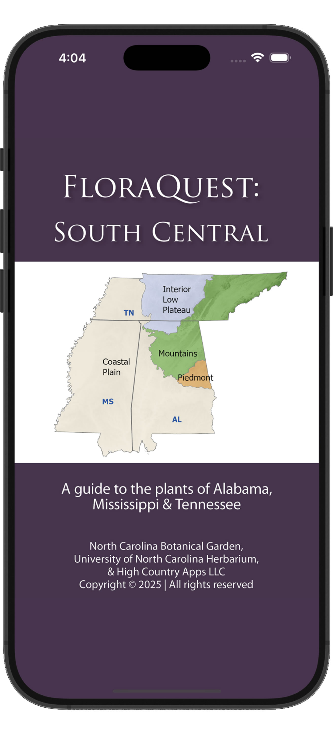 FloraQuest: South Central