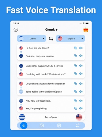 Greek Translator & More + iPad screenshot