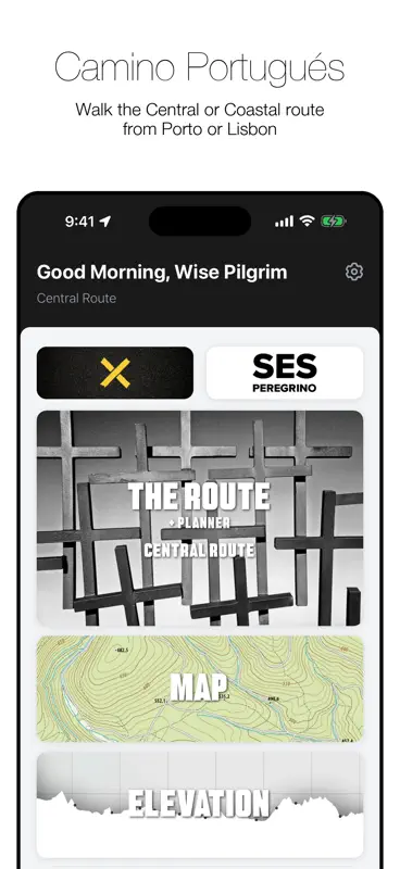 Wise Pilgrim Camino Portugués screenshot 1 of 10