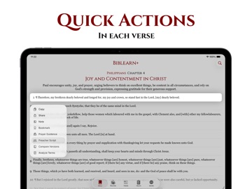 Biblearn+™ KJV: AI Bible Study iPad screenshot