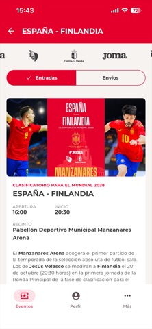RFEF Tickets Screenshot 4 of 4
