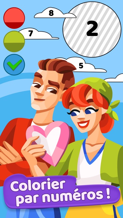 Screenshot #2 pour Gallery: Jeux de coloriage