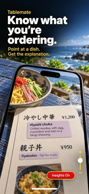 Tablemate Travel Lens screenshot 1