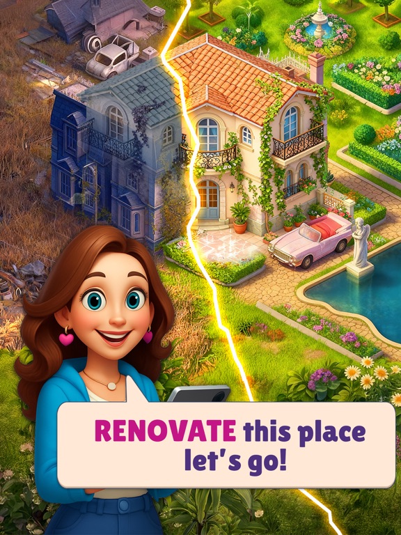 Garden Design Makeover iPad screenshot