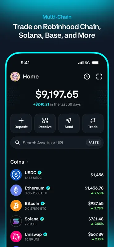 Coinbase Wallet: Trade to Win screenshot 1 of 6