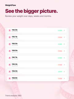 WeightFlow: Your Real Weight screenshot 10
