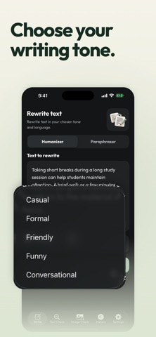 HumanGPT: AI Text Humanizer Screenshot 5 of 7