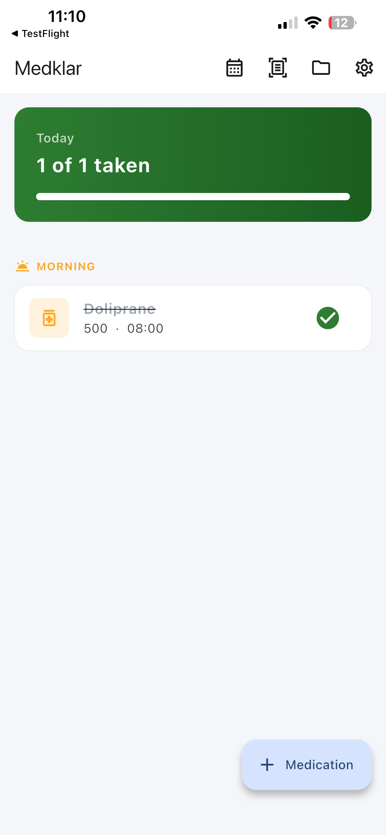 Medklar screenshot 4