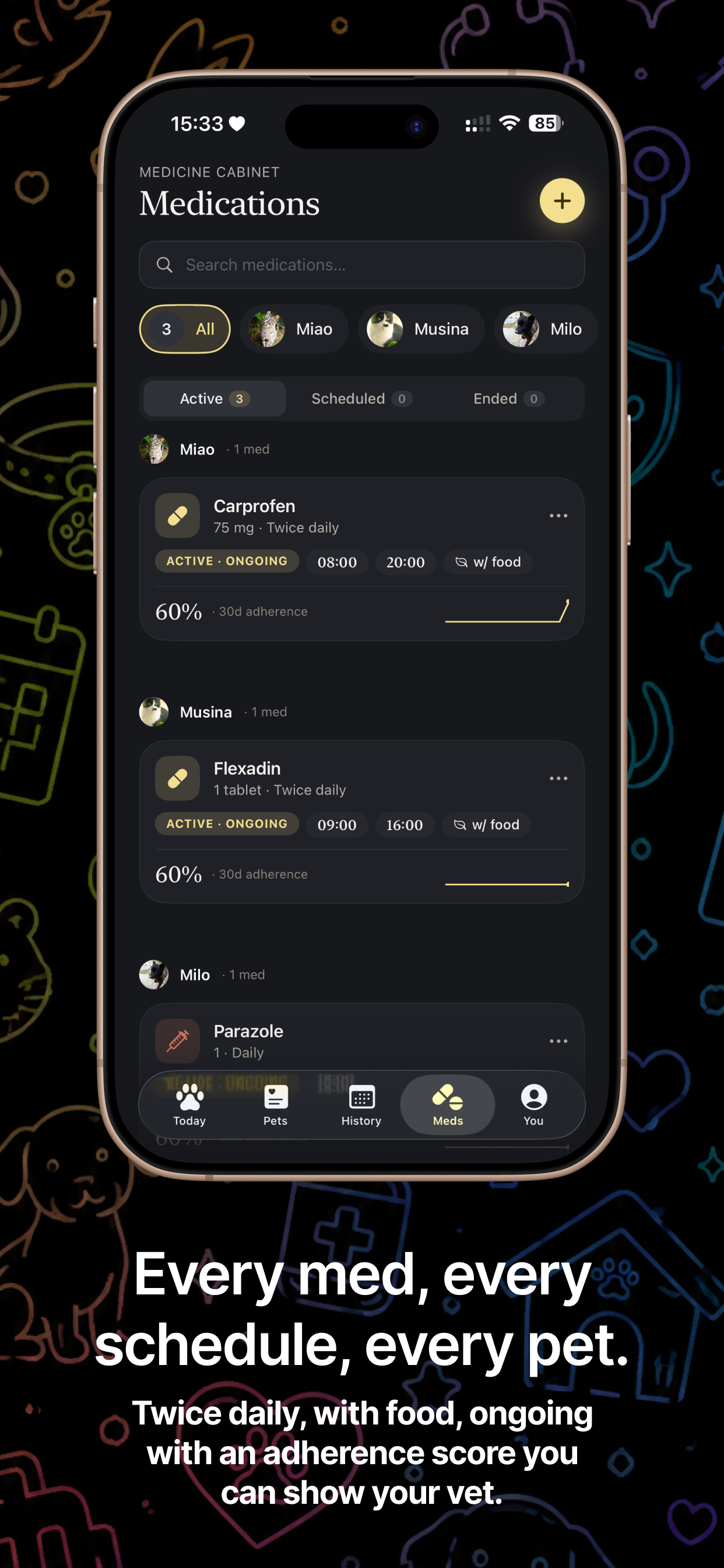 PawDose - Pet Med Tracker