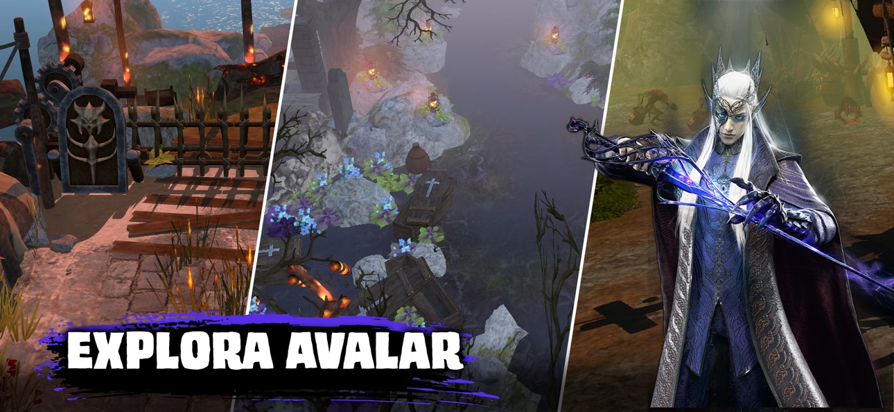 Avalar: Raid of Shadow iOS Mod IPA screenshot 6 - iOS game interface