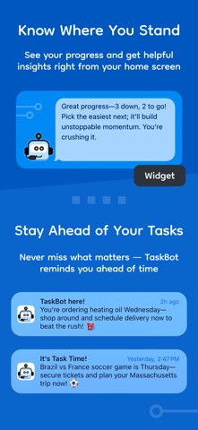 TaskBot AI Assistant screenshot