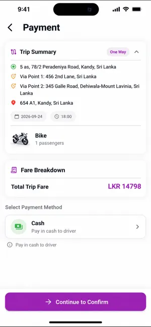Lanka Taxi screenshot 4