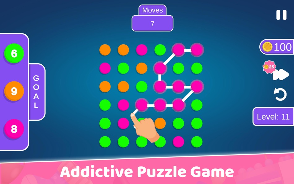 #3. Match Dots: Connect The Line (macOS) 由: Tayyab Irshad