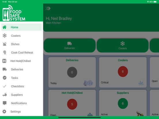 Screenshot #5 pour Pro Food Safe System