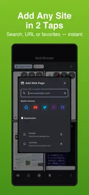 Multi Browser: 4-Split Screen screenshot 3