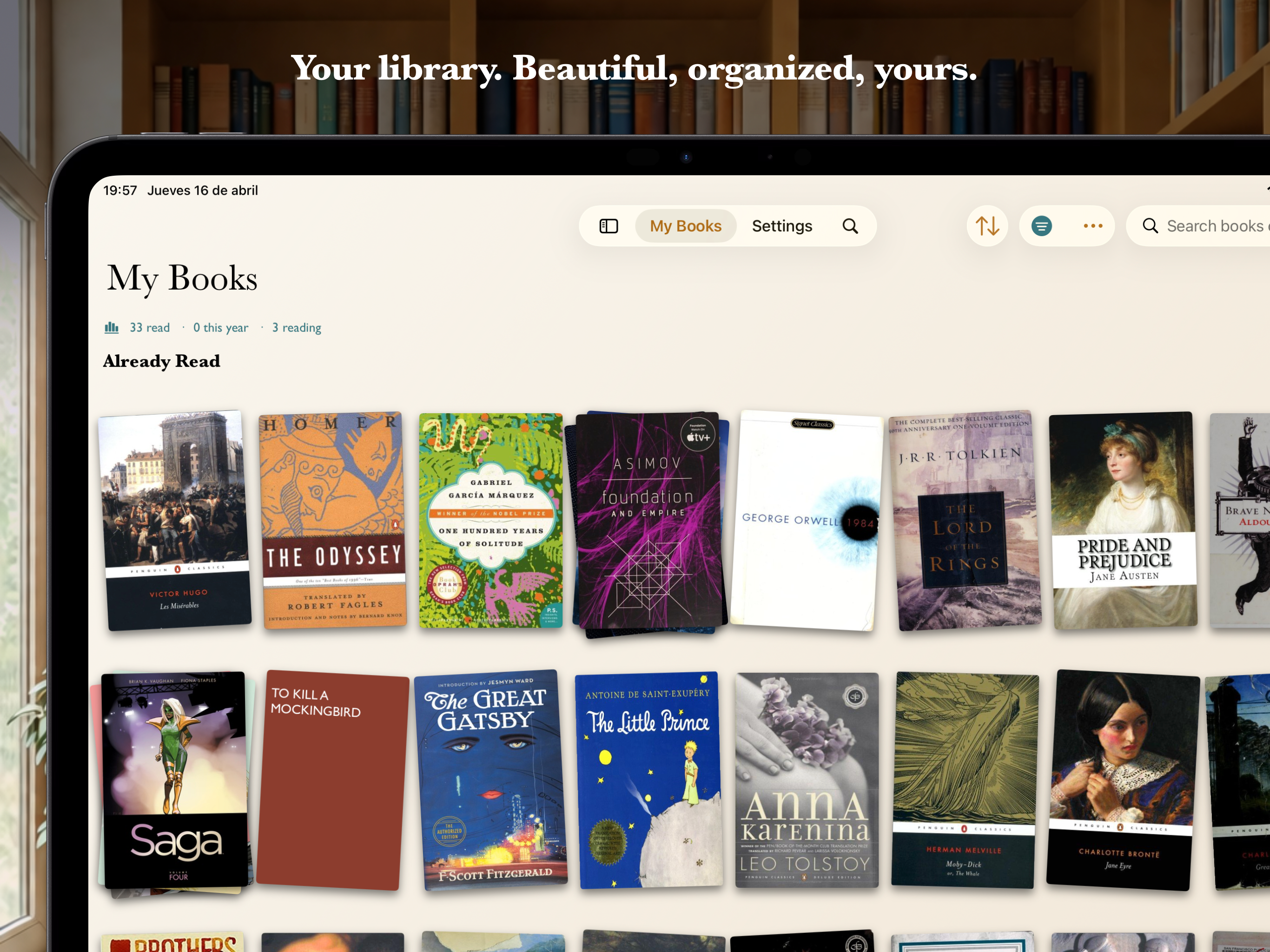 Pinakes - Book Reading Tracker