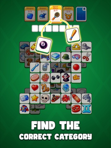 Category Sort: Tile Solitaire iPad screenshot