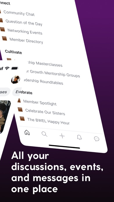 Black Women in Exec Leadership iPhone screenshot 2 - Social Networking app