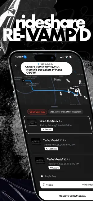 Vamp. Rideshare Revamped screenshot 1