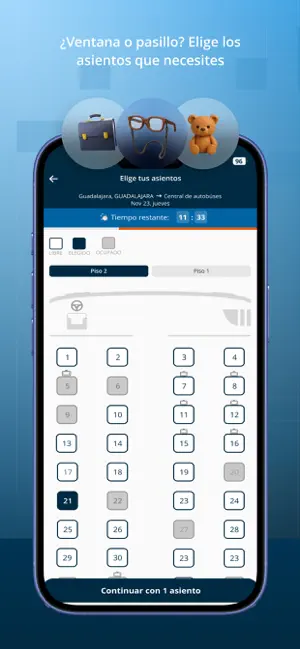 Rapi2s: Viajes en Autobus MX screenshot 3