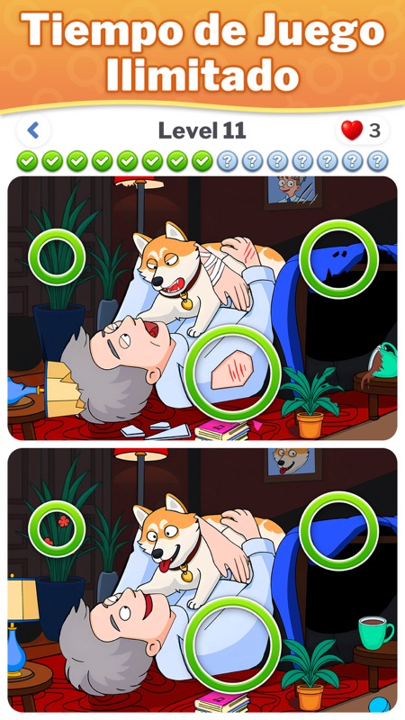 Juego de Encontrar Diferencia screenshot 7