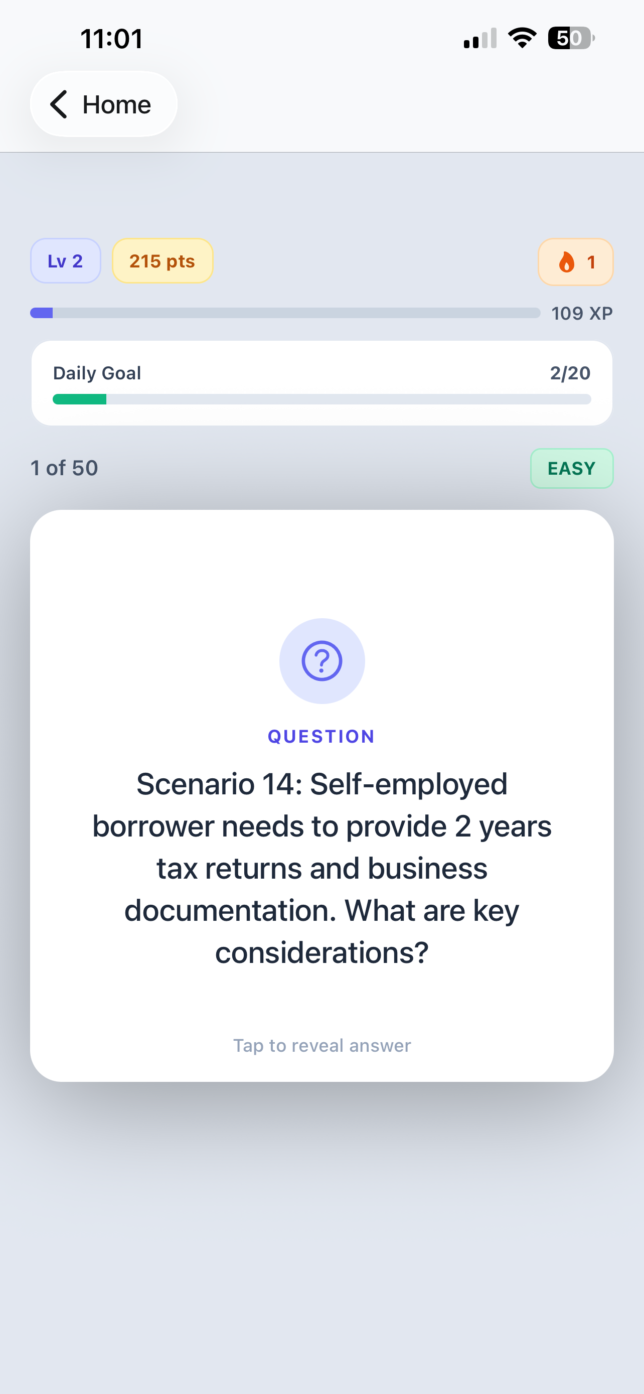 NMLS Flashcards screenshot 4