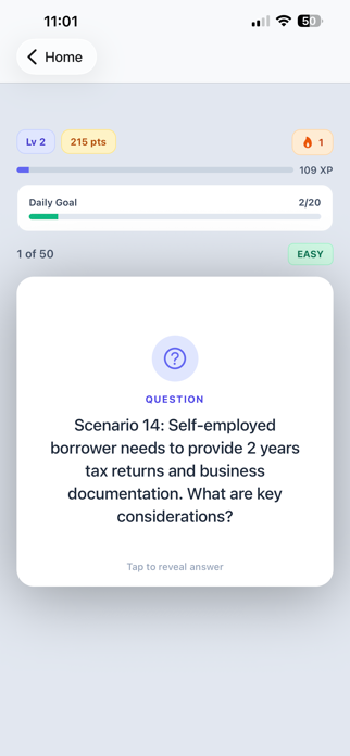 NMLS Flashcards Screenshot 4 of 5