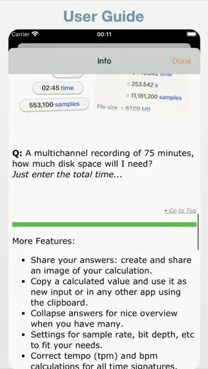 Скриншот Studio Calculator на iPhone 6