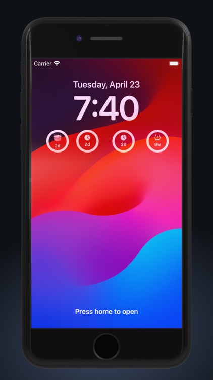 InfiniTime - Widget Reminders screenshot-3