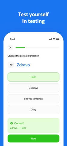Learn Serbian with Goospeak Screenshot 5 of 7