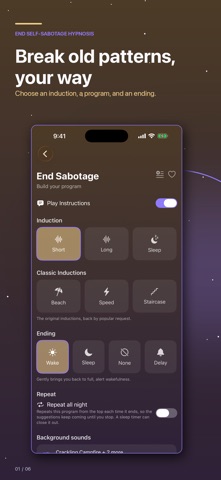 End Self-Sabotage Hypnosis Screenshot 1 of 6