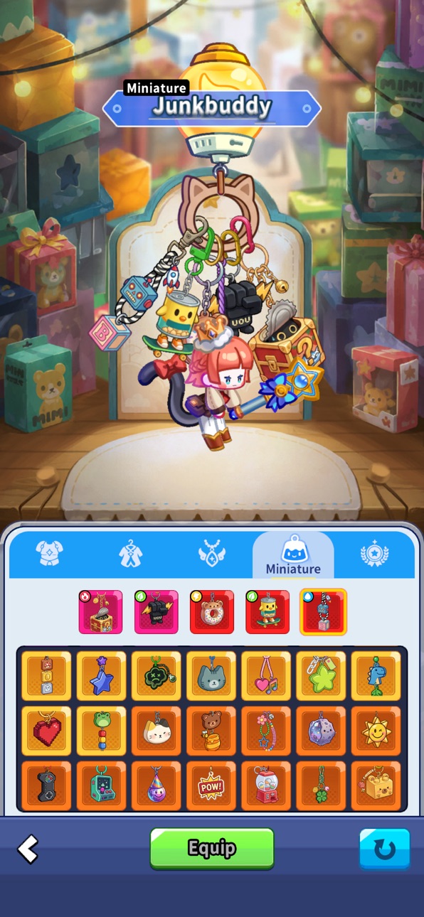 Keyring Knights iOS Mod IPA screenshot 4 - iOS game interface