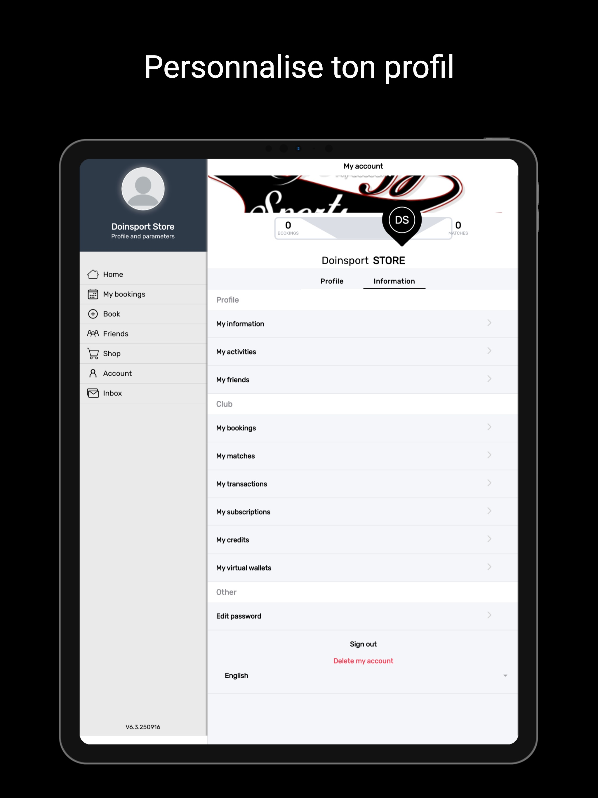 Energy Sports App screenshot 8