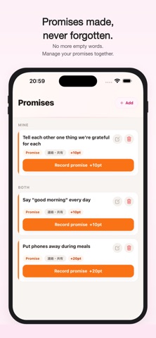 Pairlog–Couple's Diary&Promise screenshot