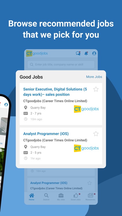 CTgoodjobs Job Search