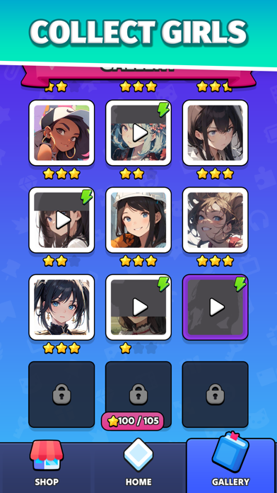 Pix Qix - Cute Girls Panic Screenshot