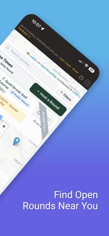 JoinMyRound iPhone screenshot