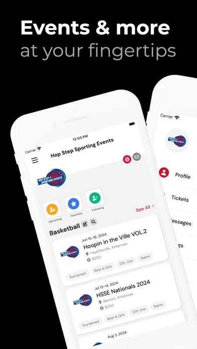 Hop Step Sporting Events Screenshot