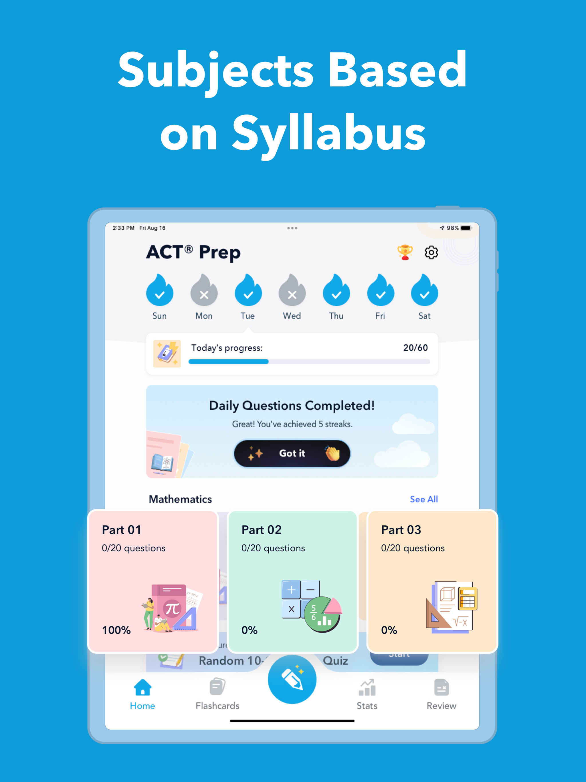 ACT Test Prep & Practice 2026 screenshot 12