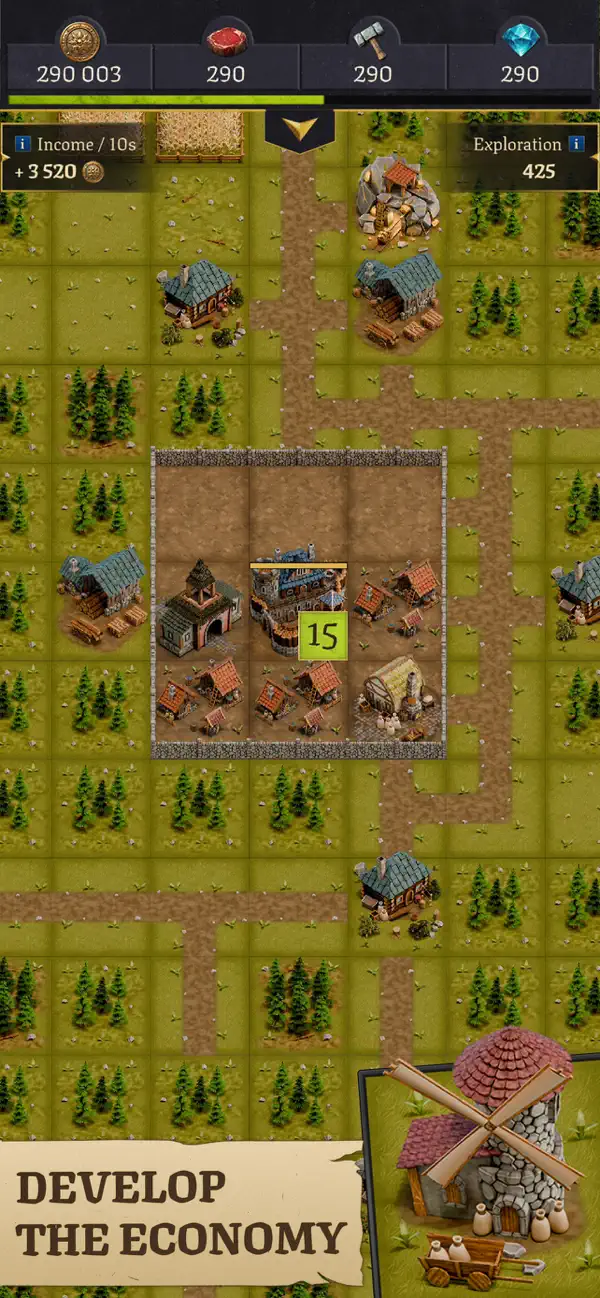 #2. Legacy of Kings: Idle Builder (iOS) By: POWERPLAY MANAGER, s.r.o.