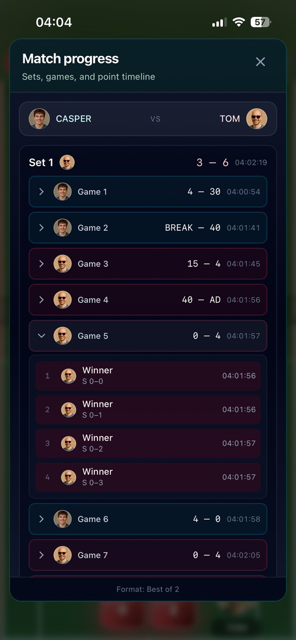 iPhone screenshot